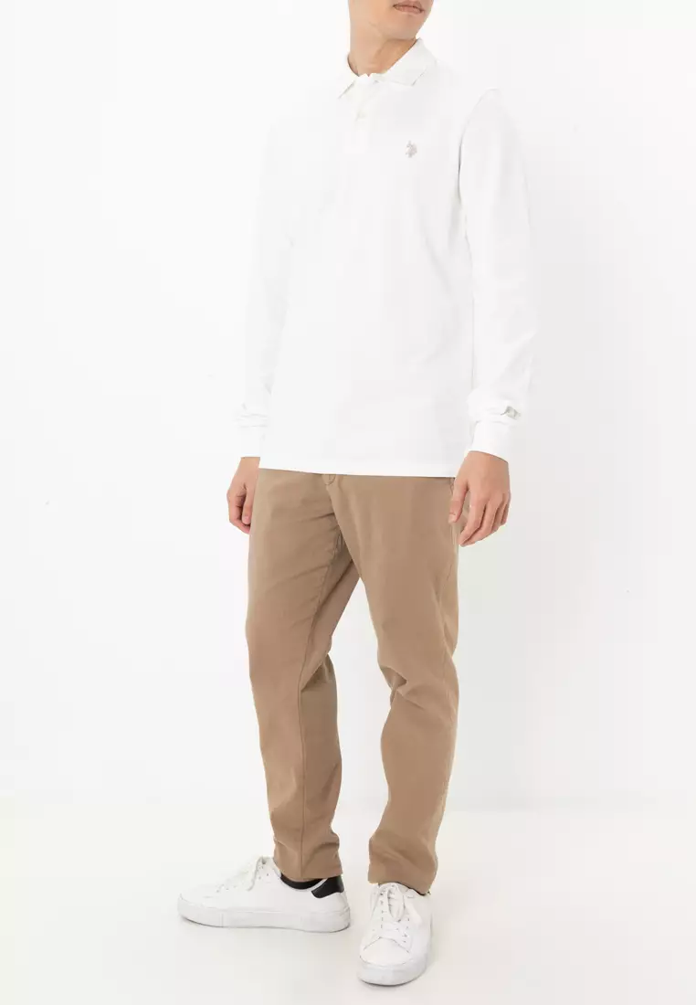 Logo Pique Polo Shirt