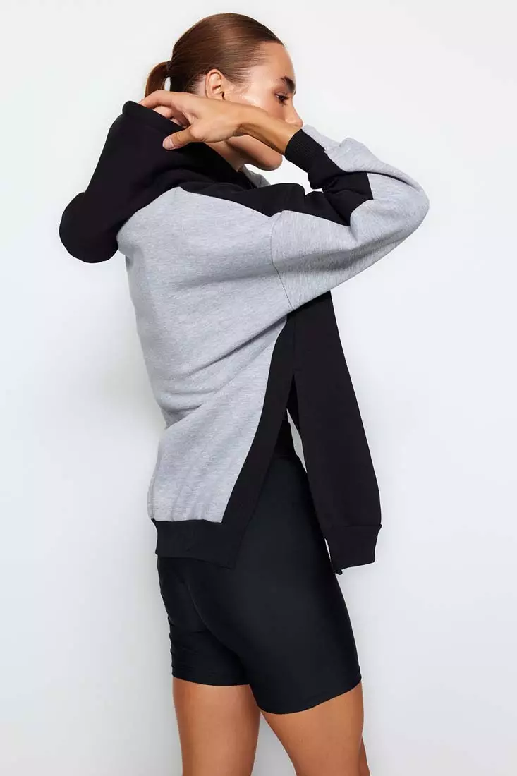 Color Block Sports Sweatshirt