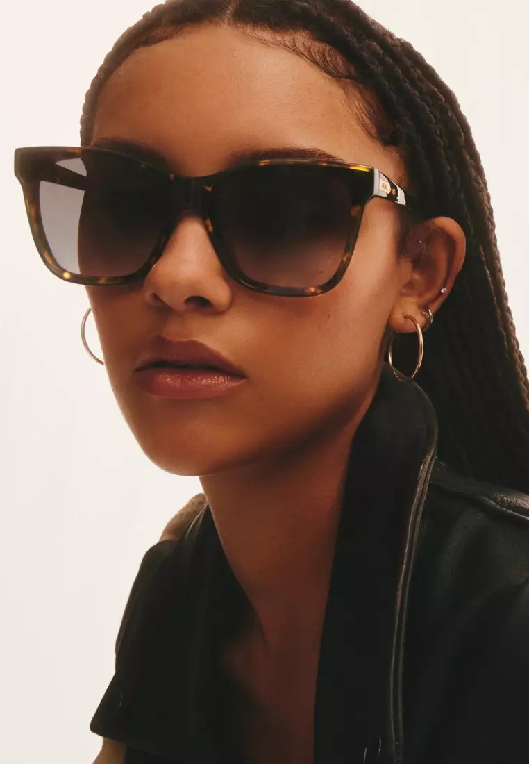 After Party Sunglasses - Neutral Tort/Brown