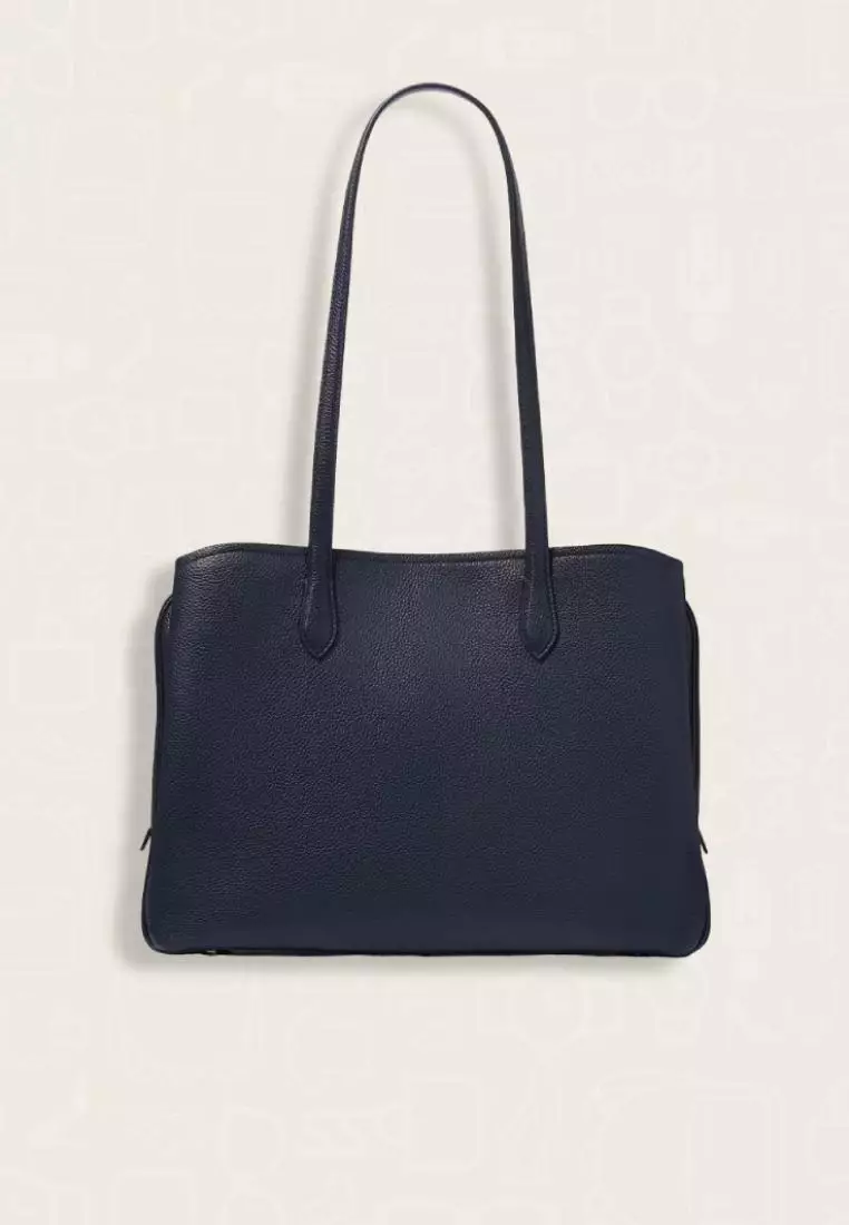 Kate Spade Hudson Large Work Tote Blazer Blue