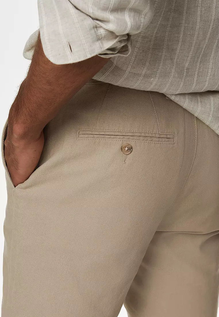 Linen Rich Chino Shorts