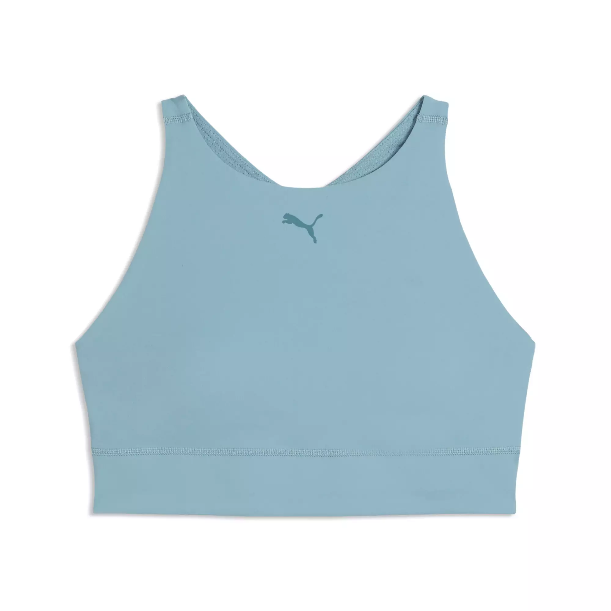 PUMA Shapeluxe High Neck Women's Moisture Wicking, Mid Impact Sports Bra