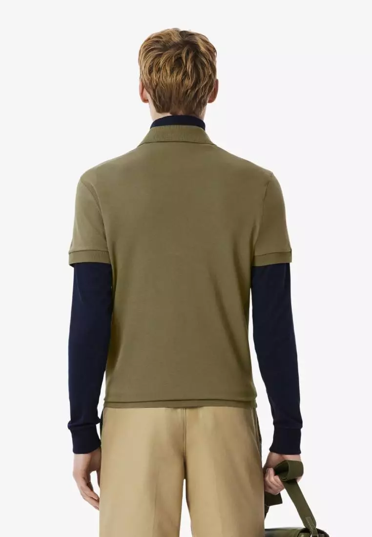 Regular Fit Paris Stretch Piqué Polo Shirt
