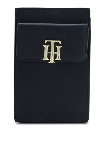 Tommy Hilfiger navy Th Lock Party Phone Wallet F4503ACBC8E3A9GS_1