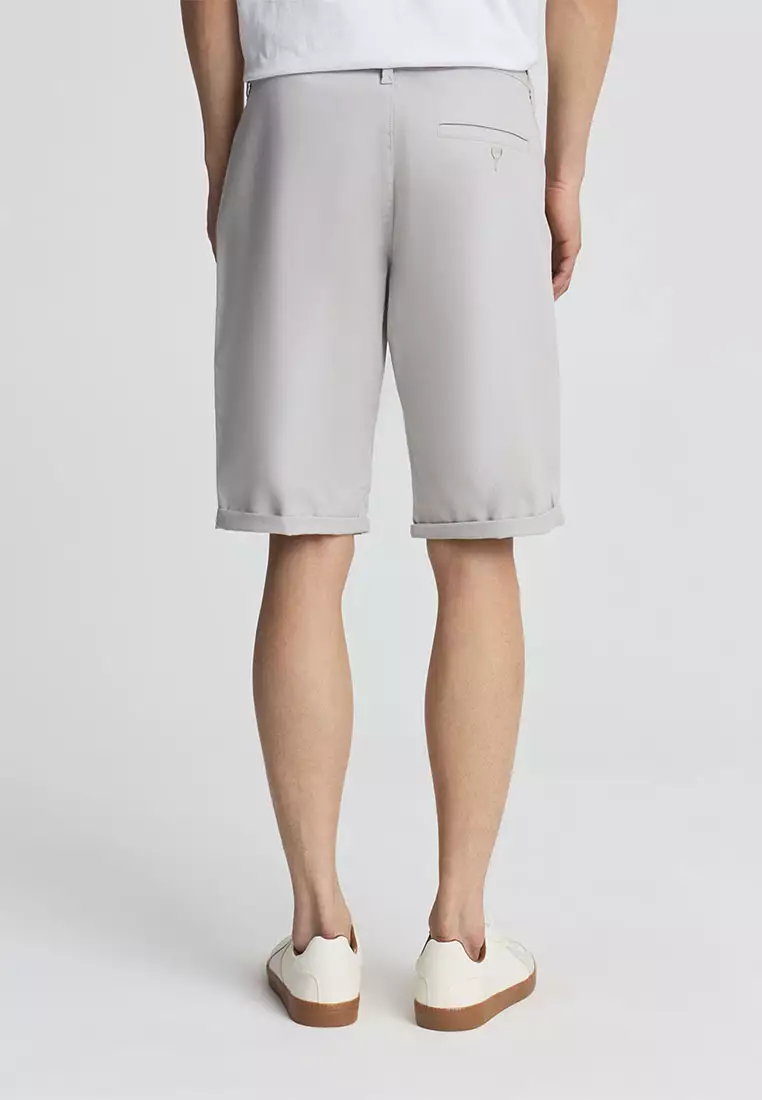 Men's Chino Shorts With Cuffs
