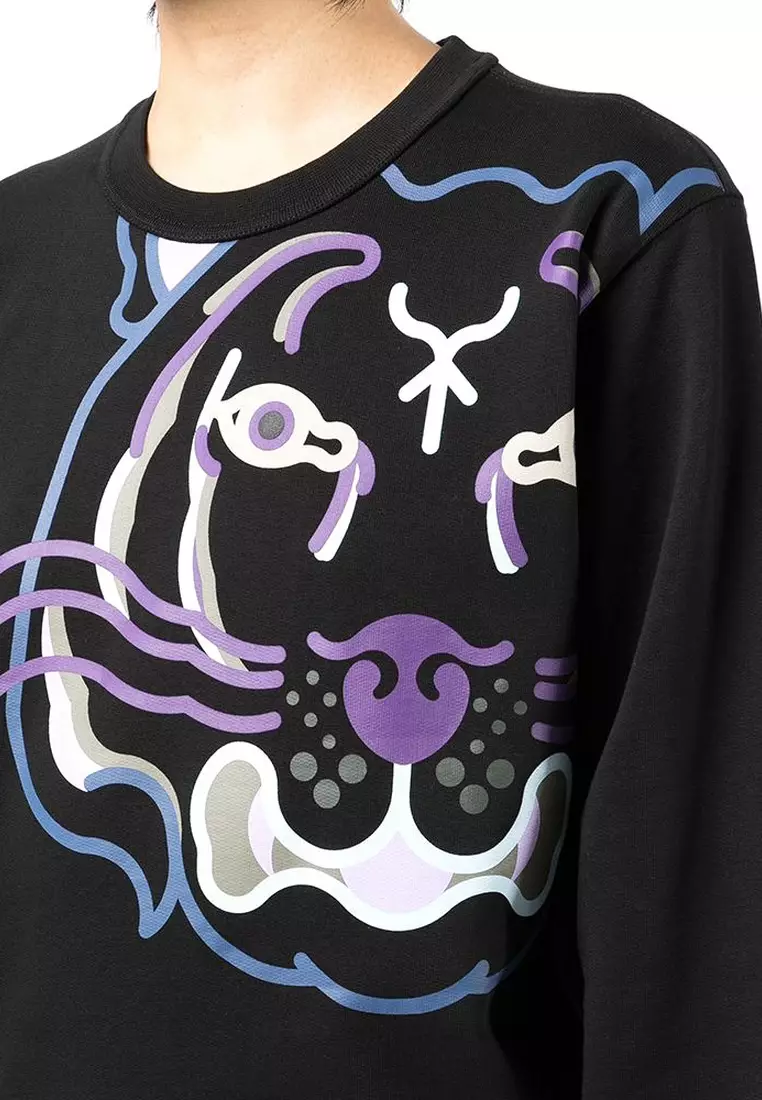 Kenzo jumper best sale purple tiger