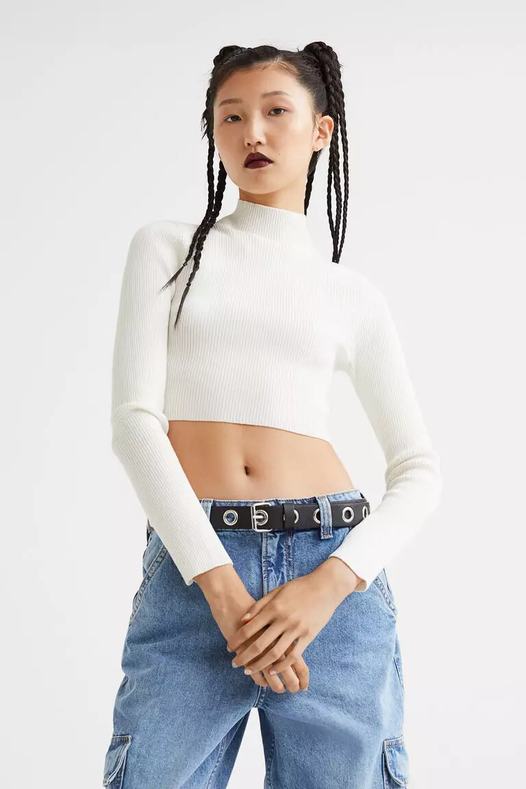 H&m online ribbed turtleneck