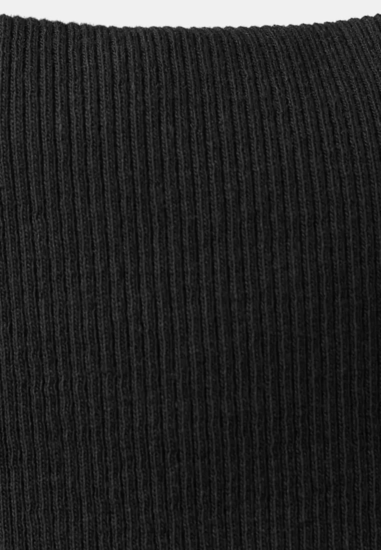 Contrast-Bodice Dress