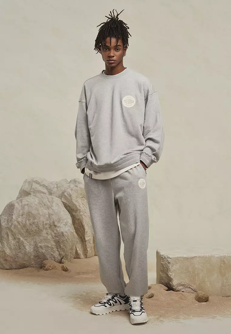 MEN'S PALLADIUM LOGO COTTON JOGGER PANTS