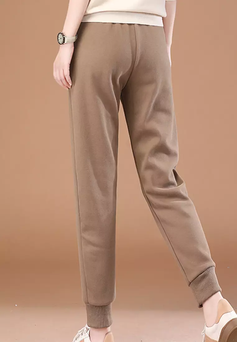 Girl khaki clearance jogger pants