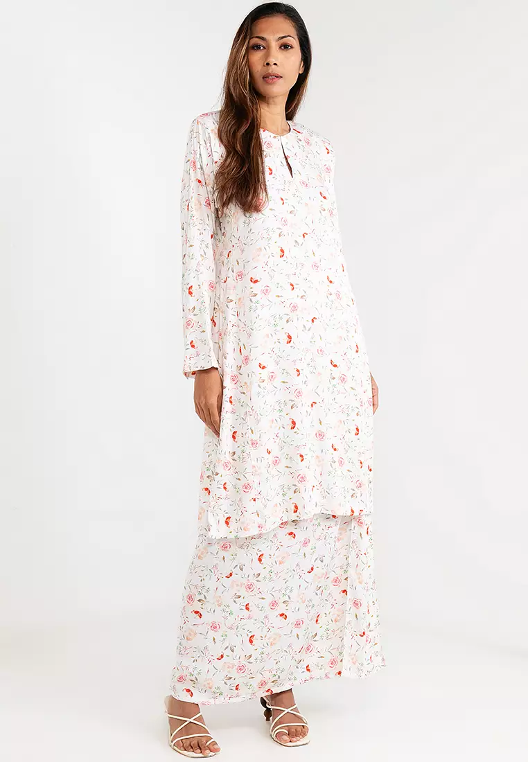 Buy Butik Sireh Pinang Baju Kurung Pahang Raisa Online | ZALORA Malaysia