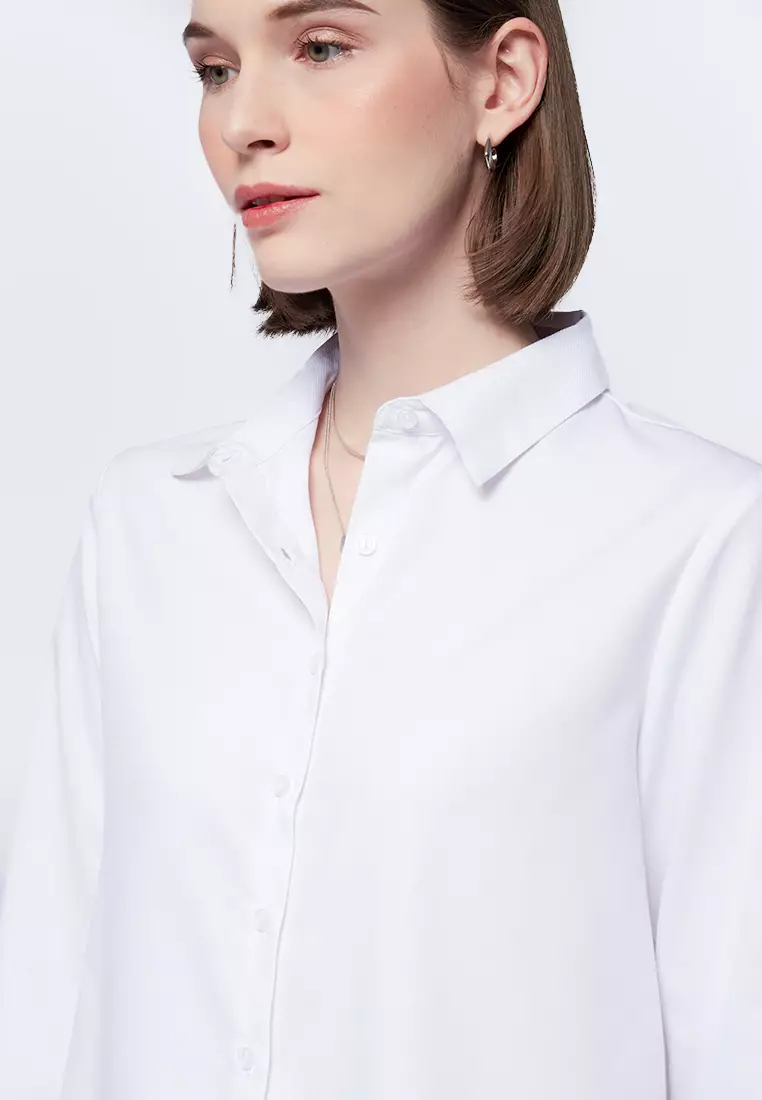 Basic Oxford Long Sleeve Shirt
