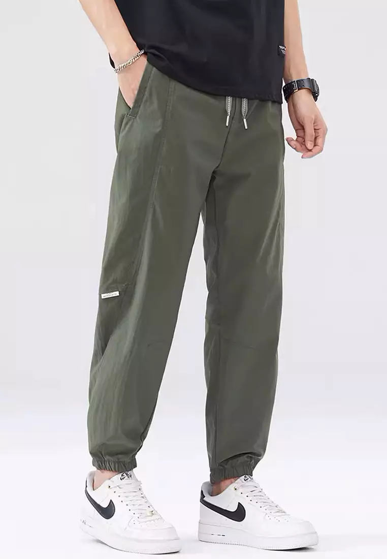 Drawstring Casual Jogger Pants