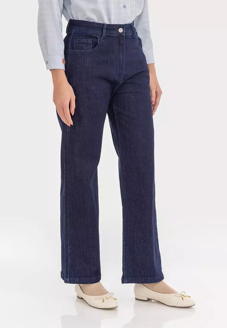 Ria Miranda Deep Navy Claris Pants