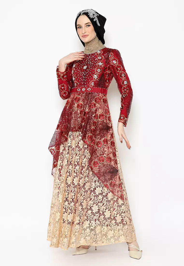 Bibiq Gamis Brokat Sequin