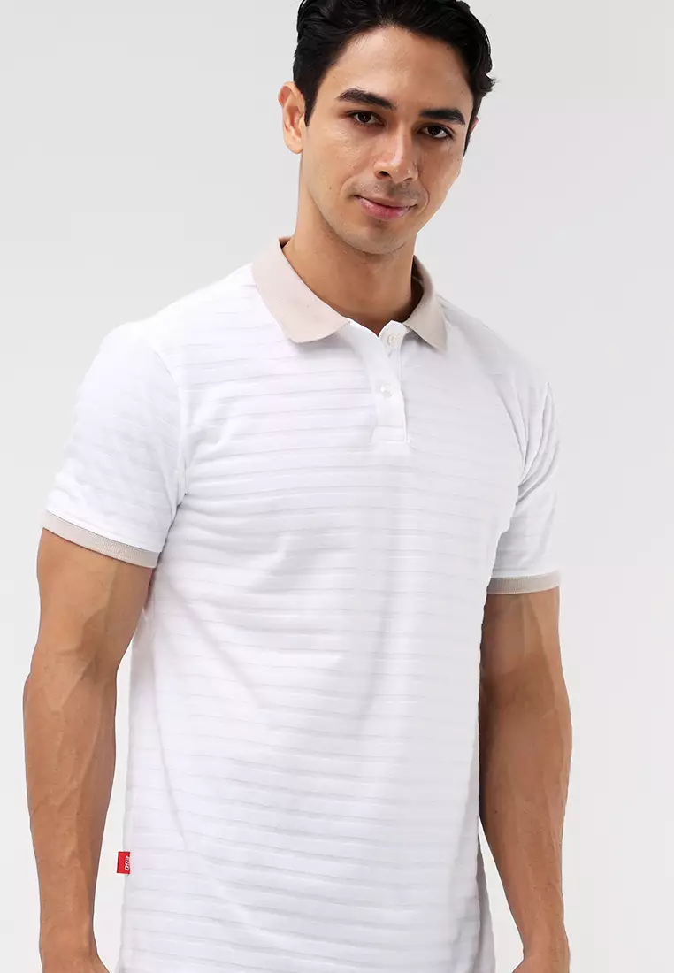 Collared Shirt Jacquard