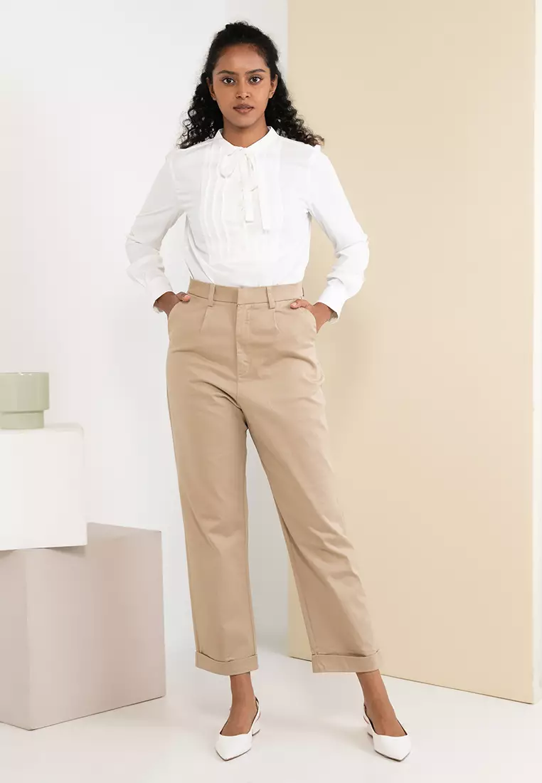 Premium Sateen Chino Pants