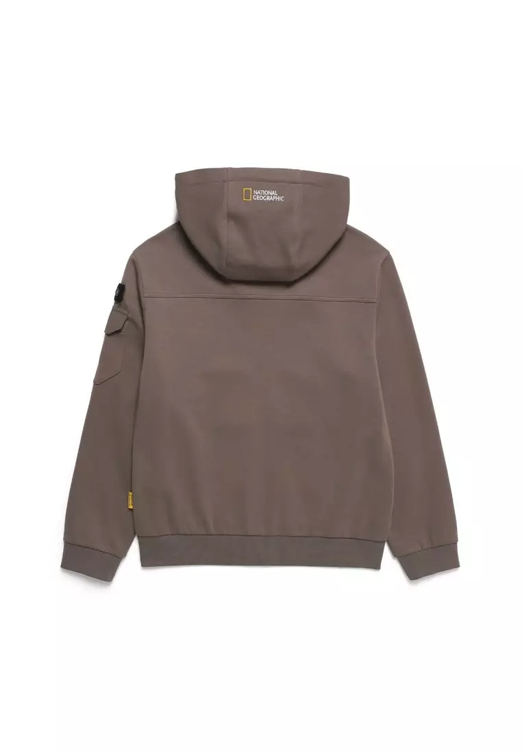 National Geographic Unisex SOULION Pocket Hooded Zip-Up