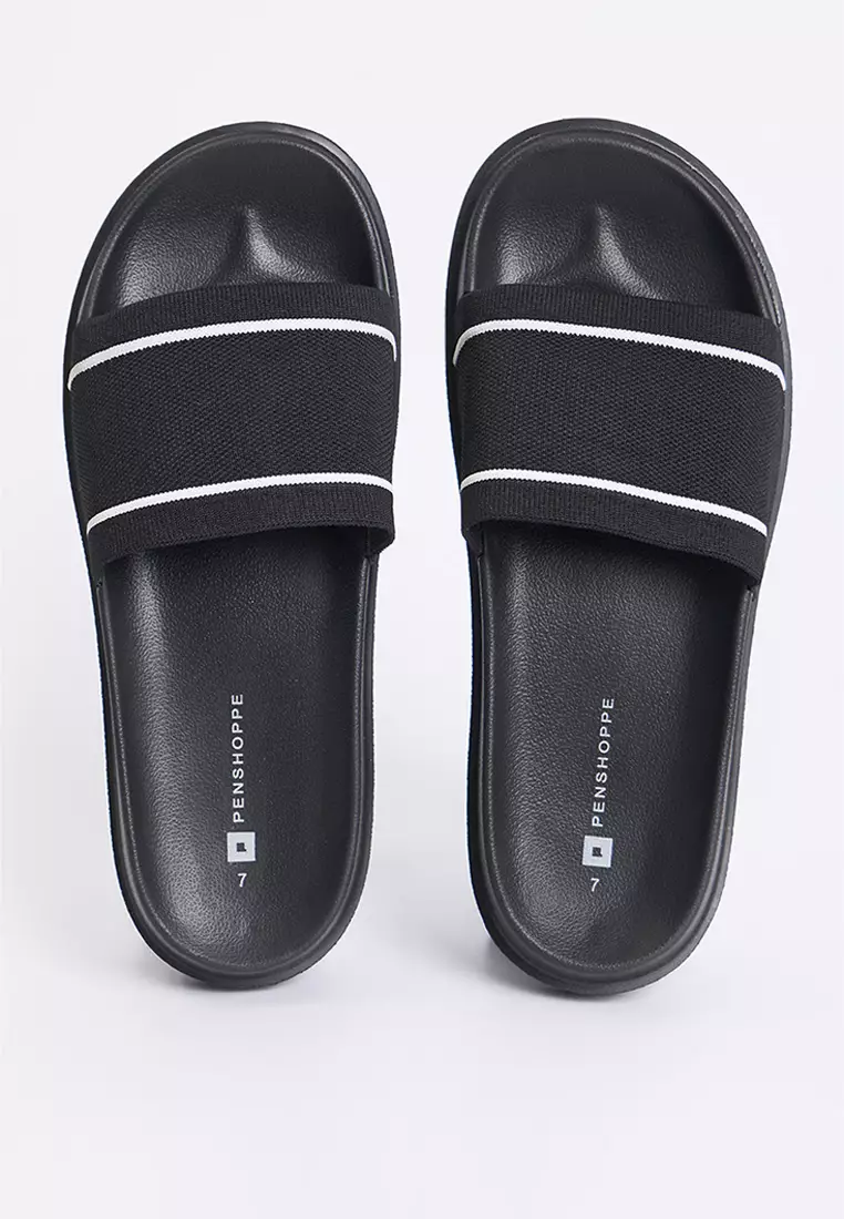 Women's Knitted One Band Slides