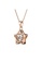 Her Jewellery gold Dancing Star Pendant (Rose Gold) - Made with Zirconia from Swarovski 1F1C4AC3EF17AAGS_2