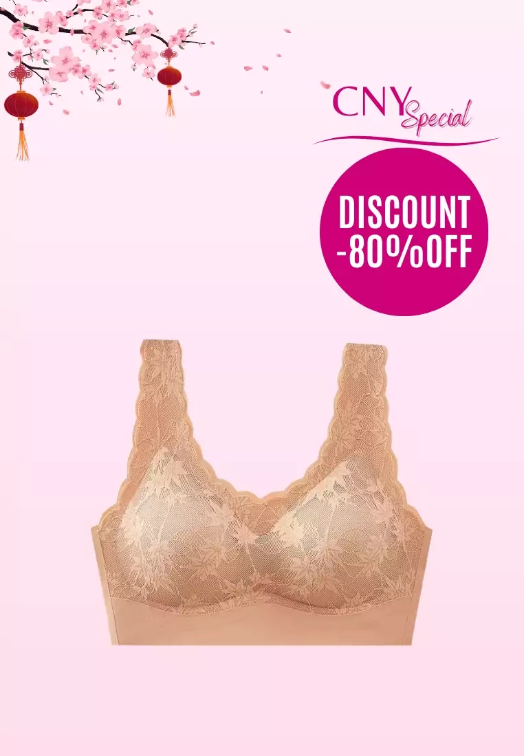 Laura Lace Bralette Top in Nude – Kiss & Tell Malaysia
