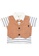 Toffyhouse white and orange and beige Toffyhouse Beary Cute Teddy Vest T-shirt & Shorts 2E1A2KAD09E789GS_2