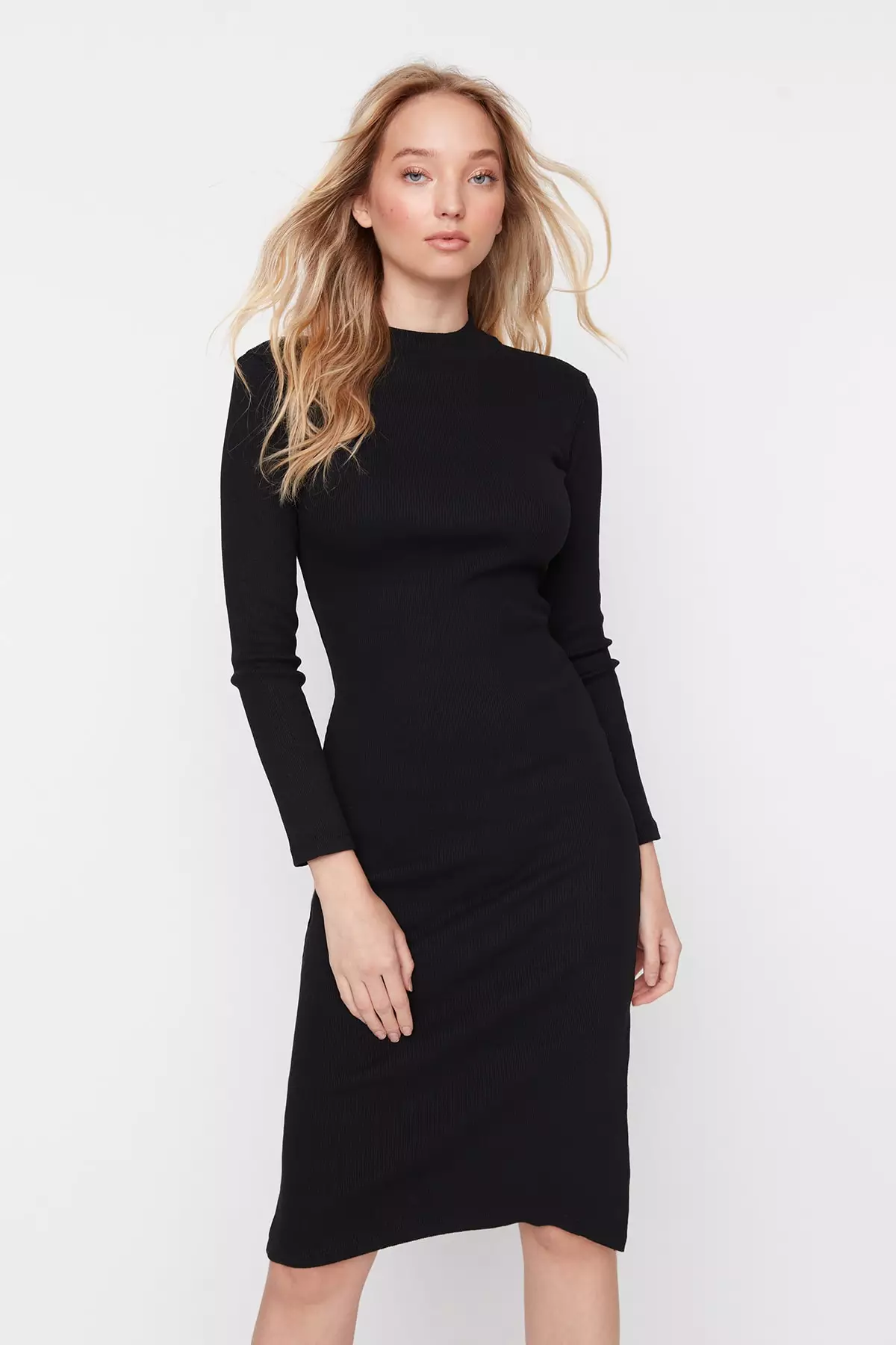Bodycon Midi Knitted Dress