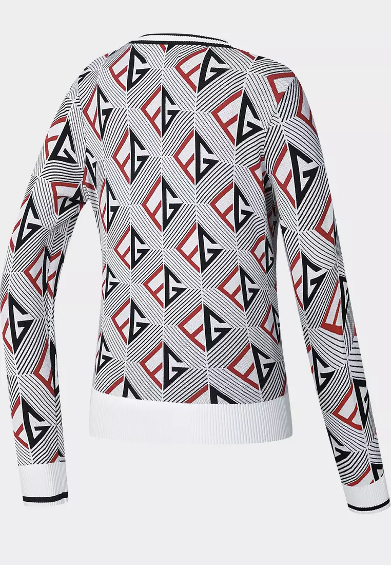 FILA CORE ATHLETICS GOLF Women's Knit Sweater in Navy