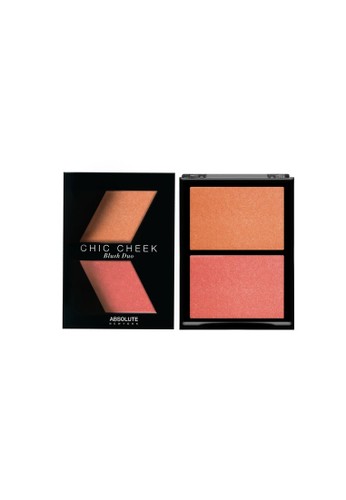 Absolute New York pink Chic Blush Duo - Peach Fuzz & Coral Gold D7017BEA58D194GS_1