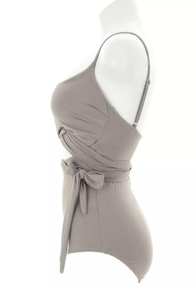 Wrap One Piece Swimsuit C0A71715GY