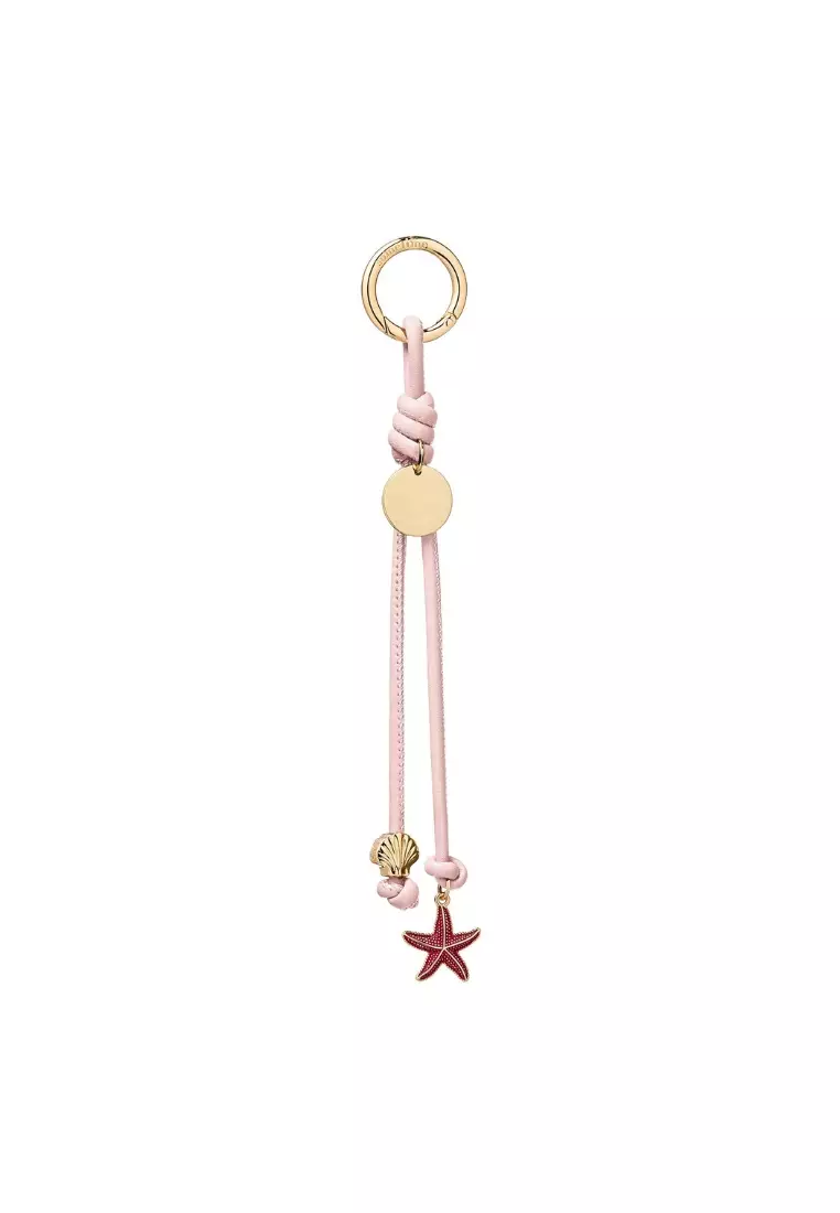 Starfish Shell Charm - Blush