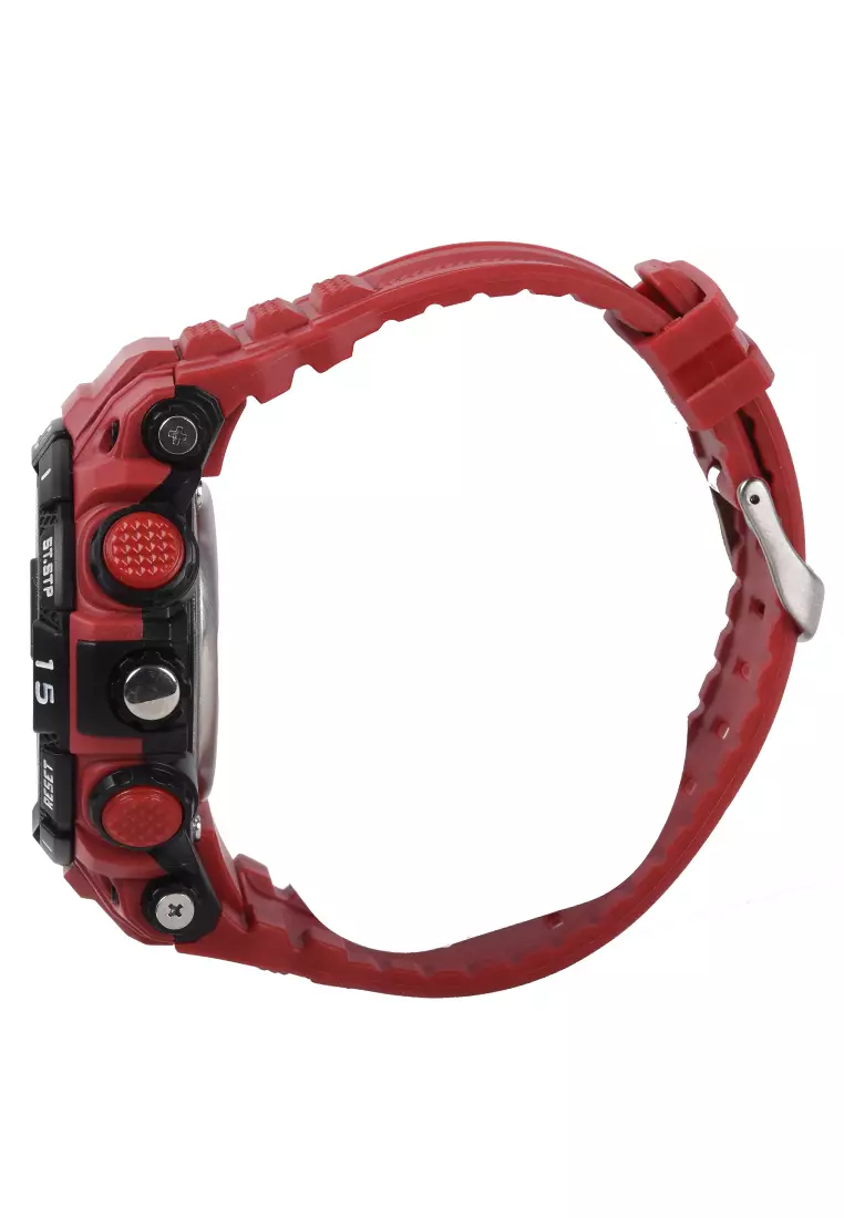 Jual Digitec Digitec - Jam Tangan Pria - Red - Resin Strap - DA2030-E ...