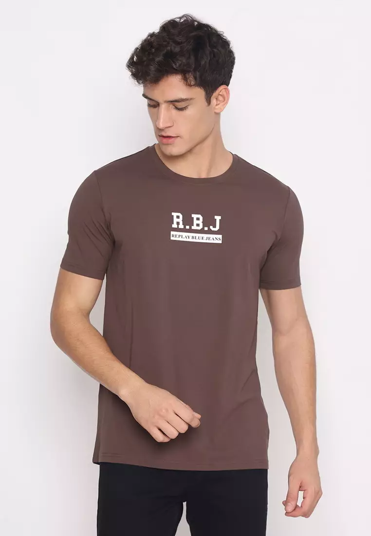 RBJ T-Shirt Cotton Spandex Pria 2562370021