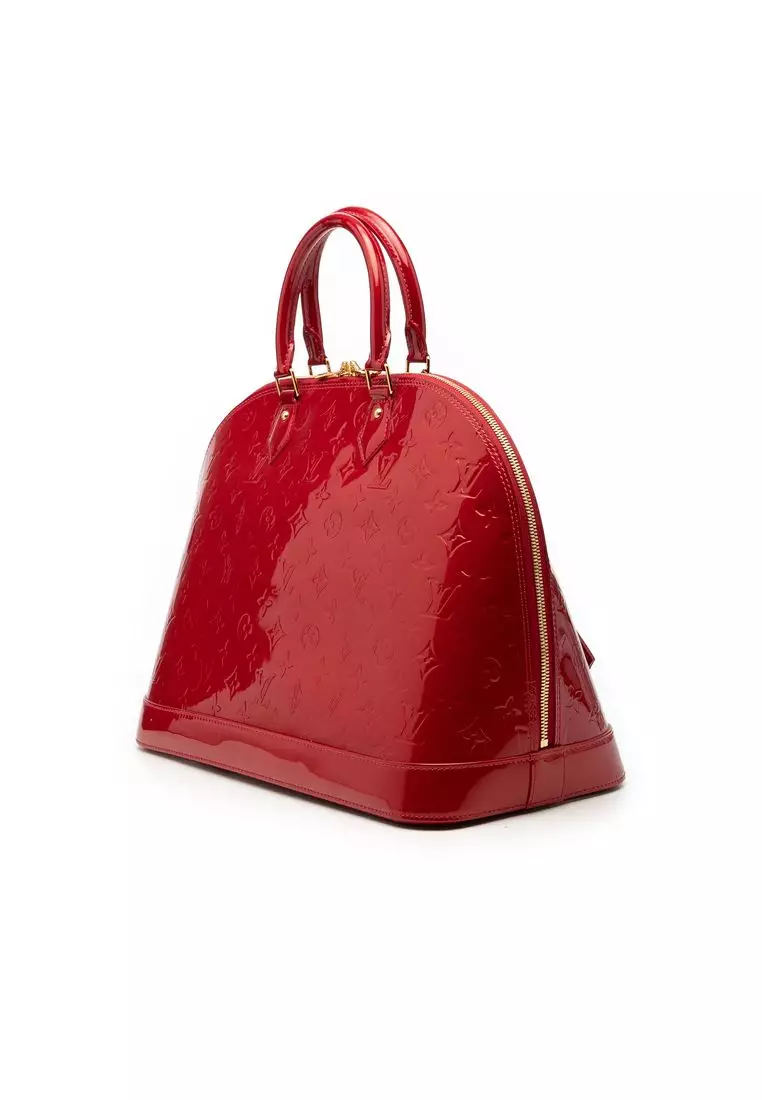 Pre-Loved Louis Vuitton Monogram Vernis Alma Gm