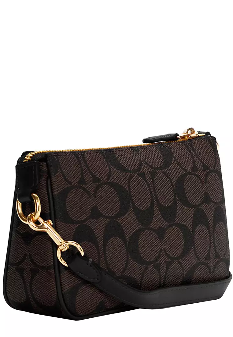 Buy Coach Coach Nolita 19 Wristlet/ Top Handle/ Clutch Bag In Signature