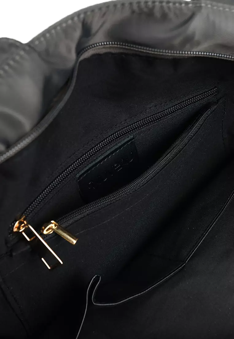 Embroidery Convertible Tote Bag