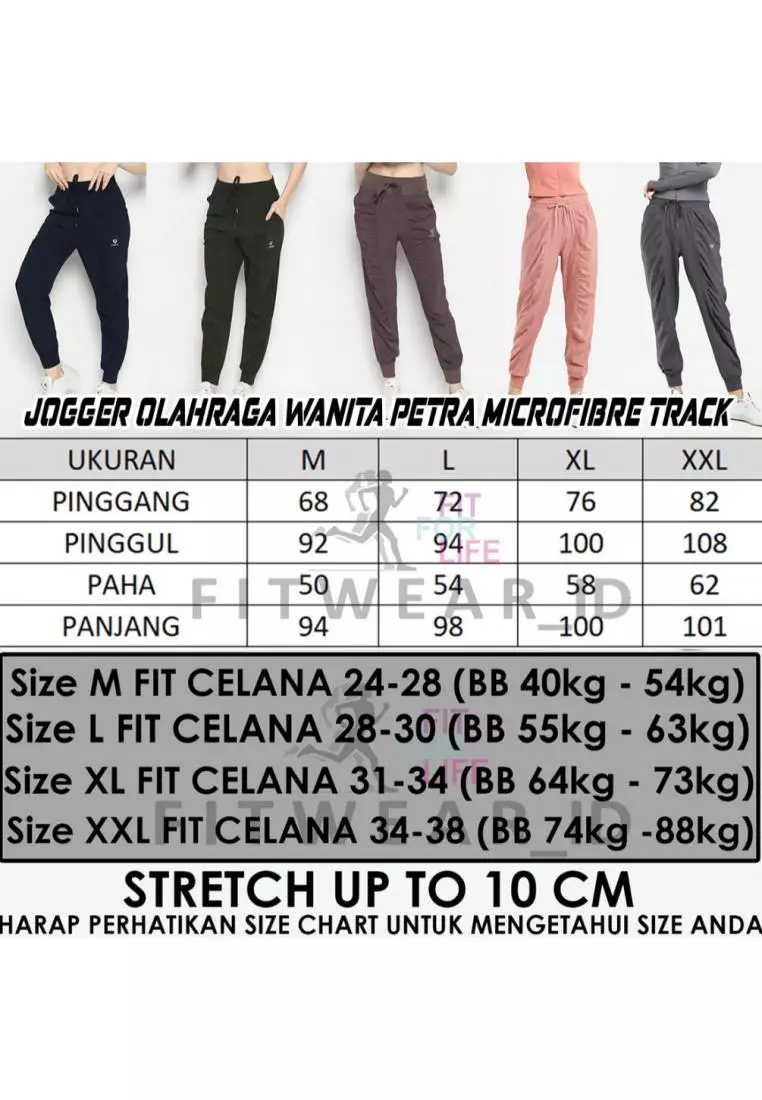 FITWEAR - Jogger Olahraga Wanita PETRA TRACK - NAVY