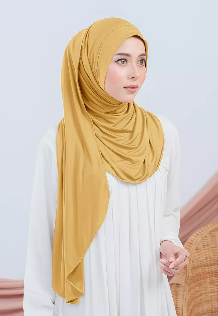HIJAB INSTAN FAYZA - MUSTARD