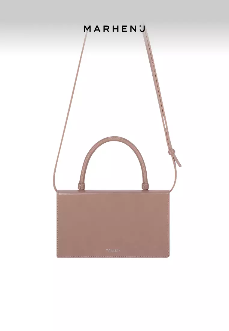ARCH Vegan Leather Crossbody Bag Rose Pink
