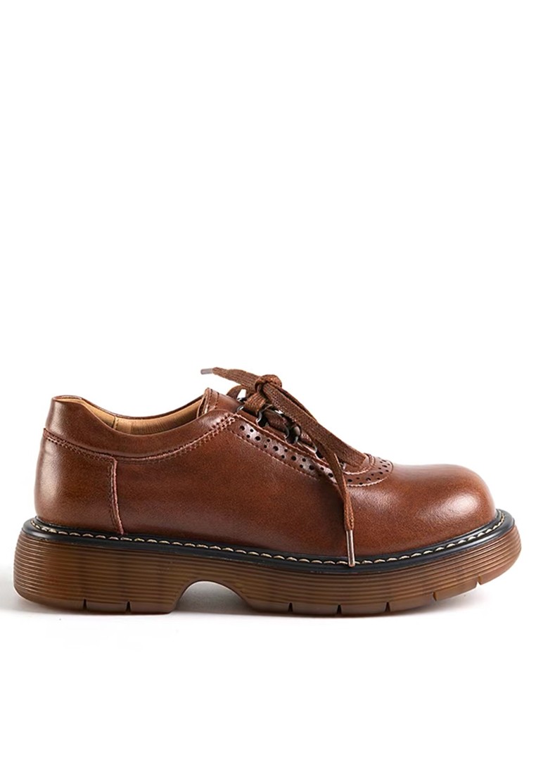 4CM Brogue Leather Oxford MZ2758