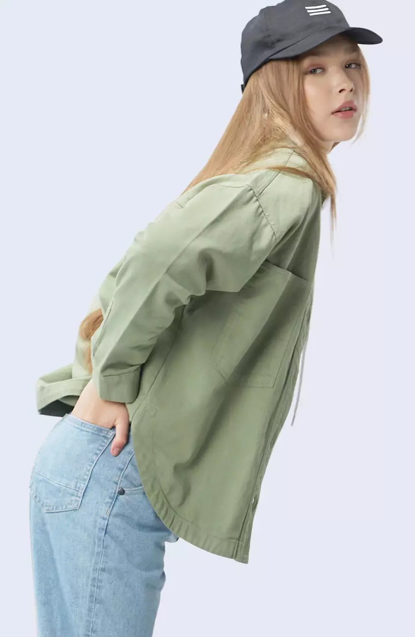 Jaket Wanita Stephanie Light Green