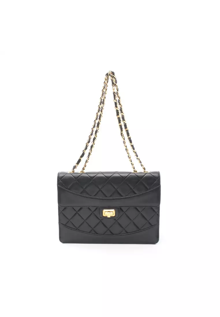 Gold and clearance black chanel bag