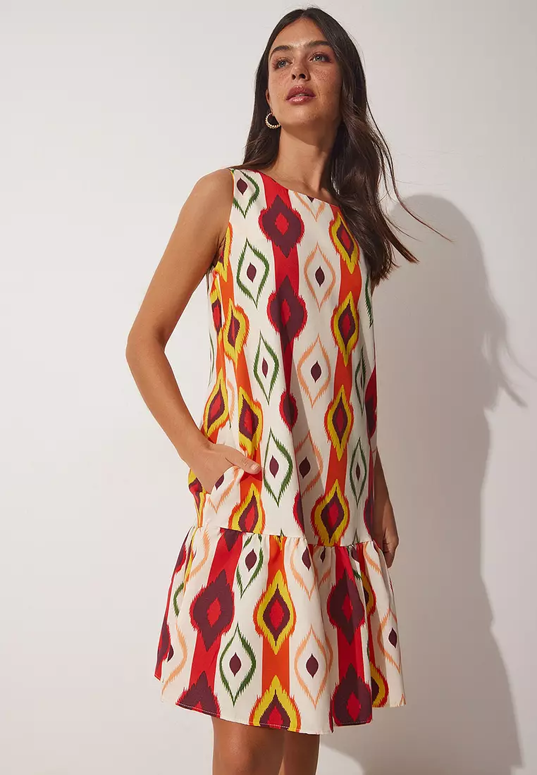 Patterned hotsell summer dress