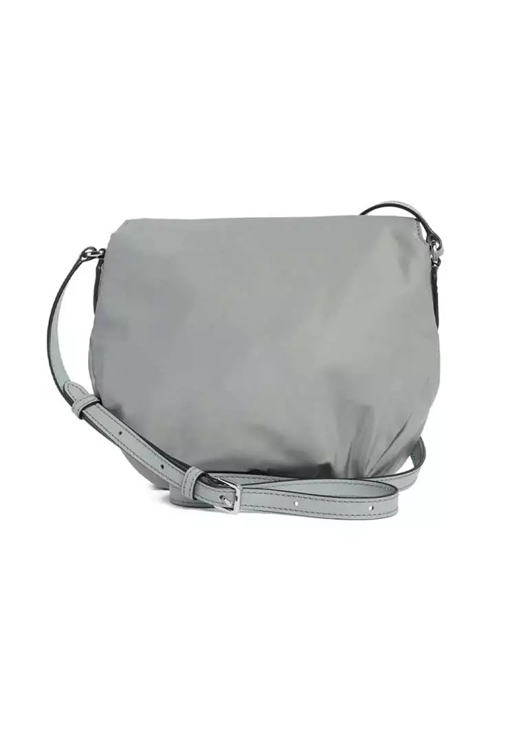 Preppy Nylon Mini Natasha Crossbody Bag Rock Grey M0012909