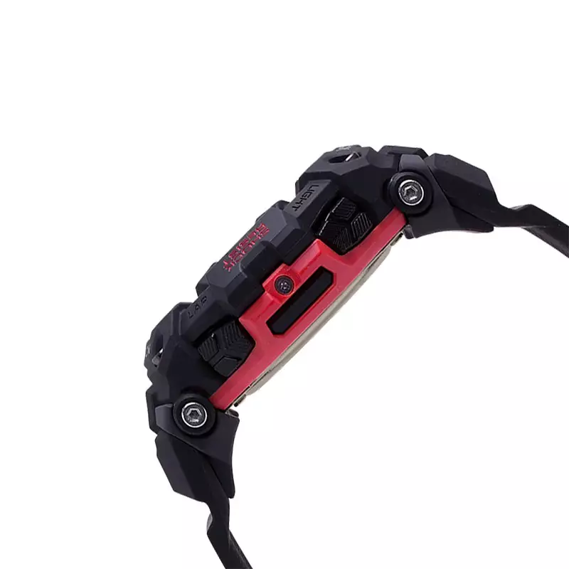 Jam Tangan Pria Casio G-Shock GBD-100-1DR G-Squad Men Black Digital Dial Black Resin Band