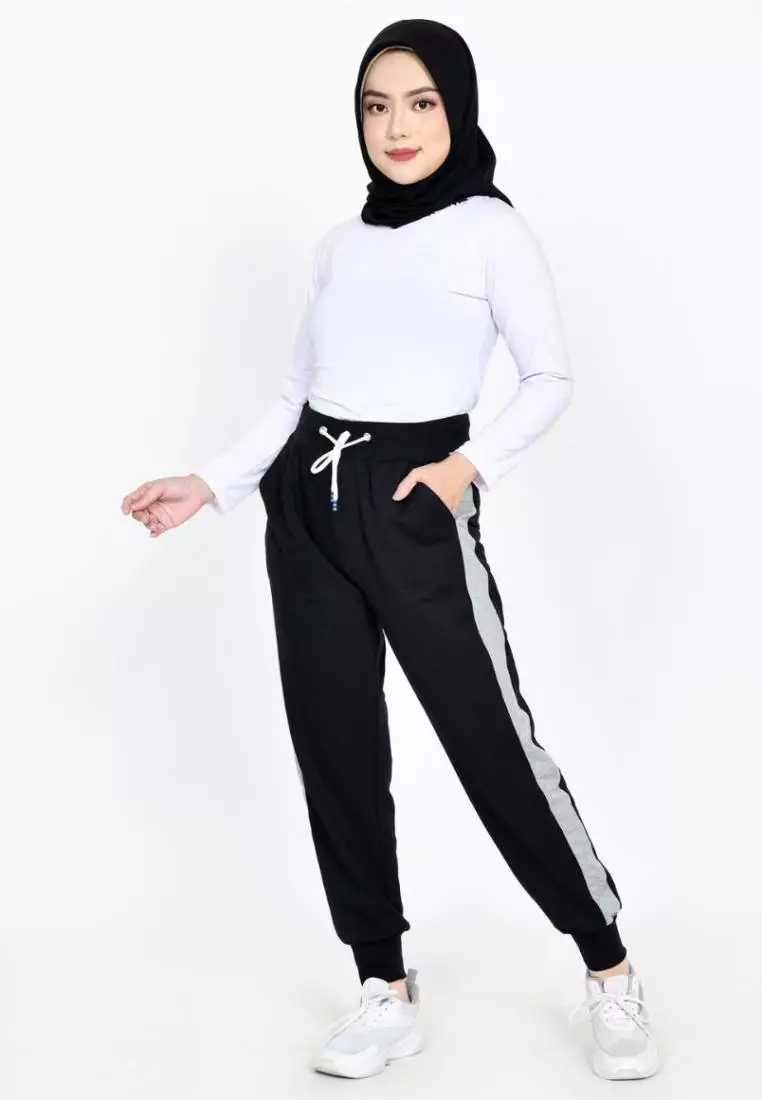 Basic Jogger Pants - Celana Training Olahraga Wanita