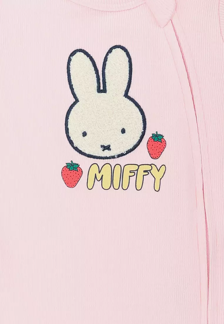 The Short Sleeves Licensed Zip Romper