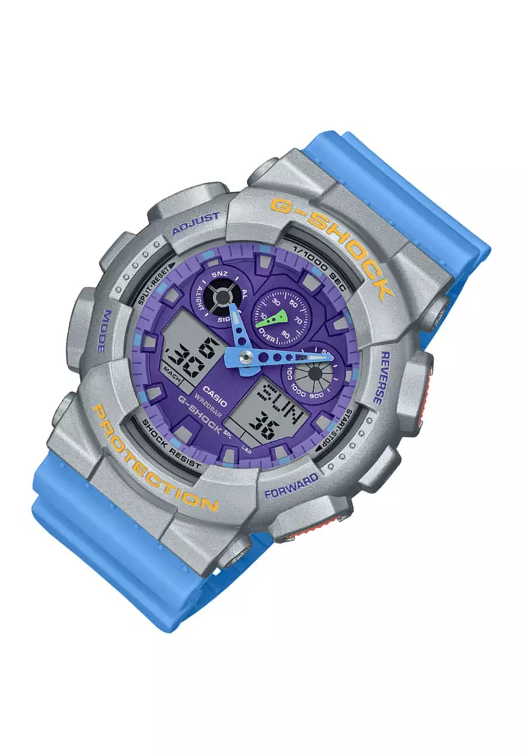 G Shock Euphoria Series Digital Analog Watch GA 100EU 8A2