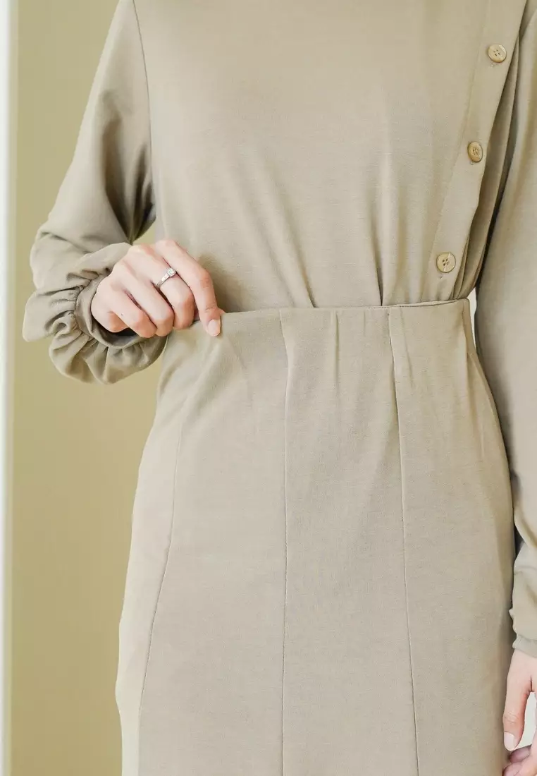 Zalina Skirt - Khaki