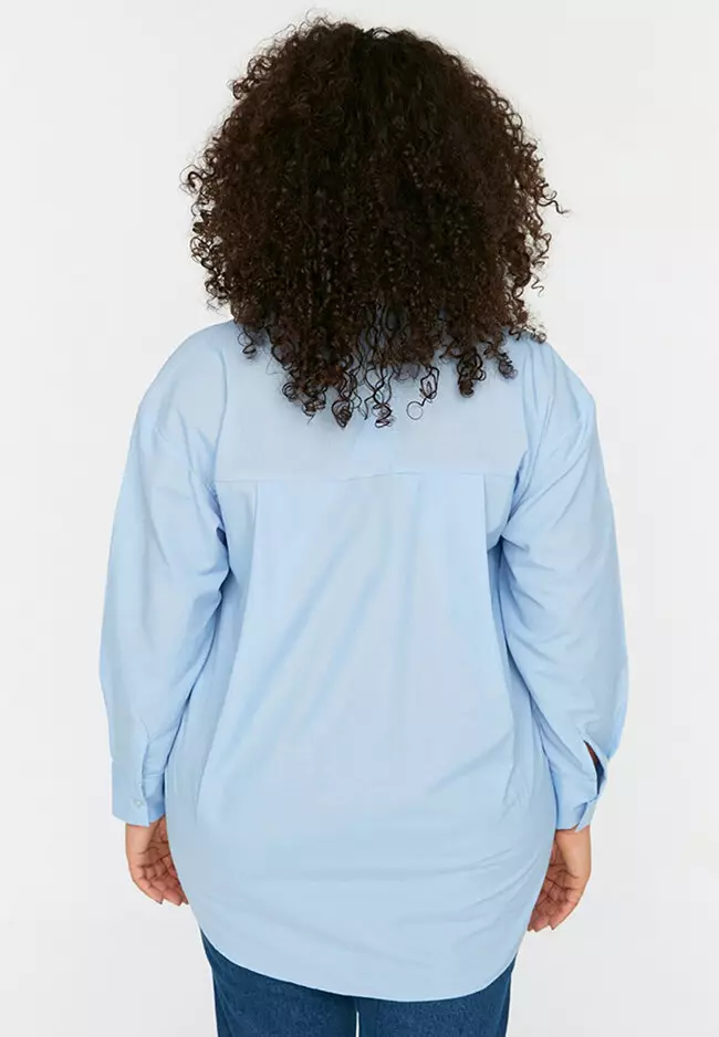 Casual plus size shirts discount